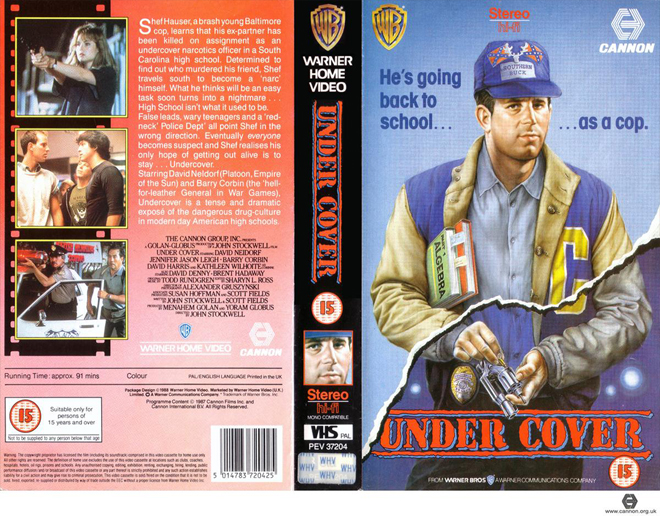 UNDER COVER VHS COVER