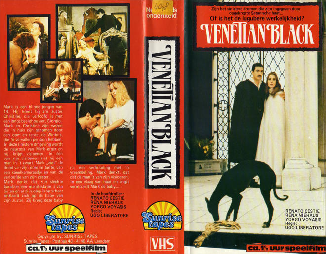 VENETIAN BLACK VHS COVER