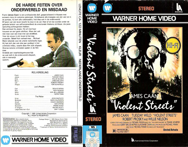 VIOLENT STREETS, ACTION VHS COVER, HORROR VHS COVER, BLAXPLOITATION VHS COVER, HORROR VHS COVER, ACTION EXPLOITATION VHS COVER, SCI-FI VHS COVER, MUSIC VHS COVER, SEX COMEDY VHS COVER, DRAMA VHS COVER, SEXPLOITATION VHS COVER, BIG BOX VHS COVER, CLAMSHELL VHS COVER, VHS COVER, VHS COVERS, DVD COVER, DVD COVERS