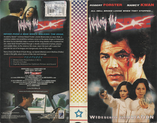 WALKING THE EDGE VHS COVER