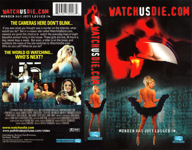 WATCHUSDIE.COM, VHS COVERS, VHS COVER