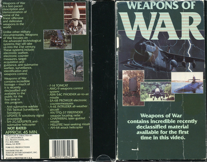 WEAPONS OF WAR, ACTION, HORROR, BLAXPLOITATION, HORROR, ACTION EXPLOITATION, SCI-FI, MUSIC, SEX COMEDY, DRAMA, SEXPLOITATION, BIG BOX, CLAMSHELL, VHS COVER, VHS COVERS, DVD COVER, DVD COVERS