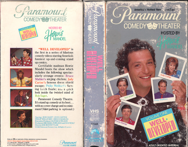 WELL DEVELOPED : PARAMOUNT COMEDY THEATER HOSTED BY HOWIE MANDEL