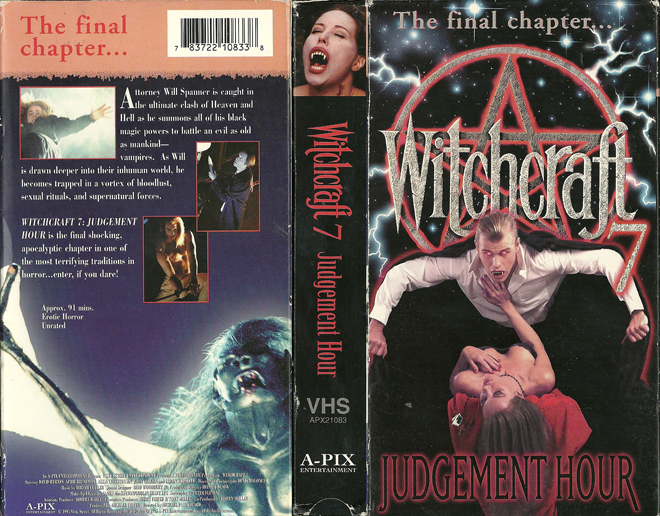 WITCHCRAFT 7 : JUDGEMENT HOUR VHS COVER