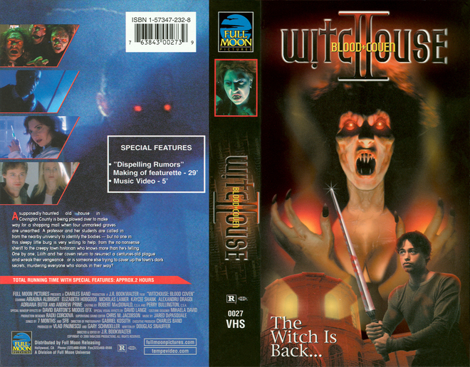 WITCHHOUSE 2, STRANGE VHS, ACTION VHS COVER, HORROR VHS COVER, BLAXPLOITATION VHS COVER, HORROR VHS COVER, ACTION EXPLOITATION VHS COVER, SCI-FI VHS COVER, MUSIC VHS COVER, SEX COMEDY VHS COVER, DRAMA VHS COVER, SEXPLOITATION VHS COVER, BIG BOX VHS COVER, CLAMSHELL VHS COVER, VHS COVER, VHS COVERS, DVD COVER, DVD COVERSS