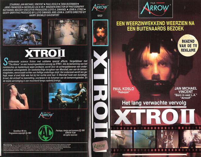 XTRO 2, HORROR, ACTION EXPLOITATION, ACTION, ACTIONXPLOITATION, SCI-FI, MUSIC, THRILLER, SEX COMEDY,  DRAMA, SEXPLOITATION, VHS COVER, VHS COVERS, DVD COVER, DVD COVERS