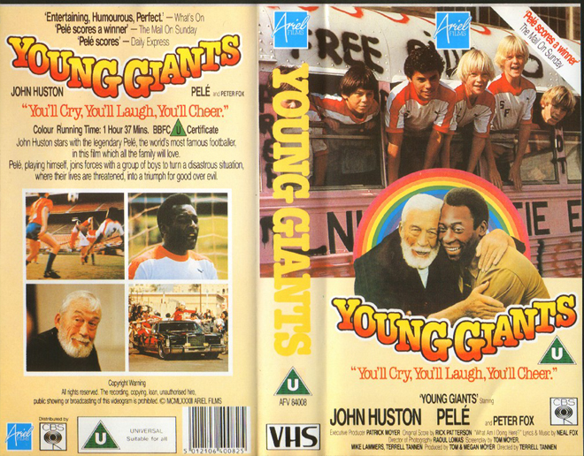 YOUNG GIANTS VHS COVER