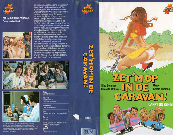 ZET'M OP IN DE CARAVAN VHS COVER