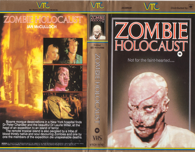 ZOMBIE HOLOCAUST VTC VHS COVER