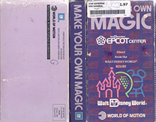 MAKE-YOUR-OWN-MAGIC-WALT-DISNEY-WORLDS-EPCOT-CENTER- HIGH RES VHS COVERS