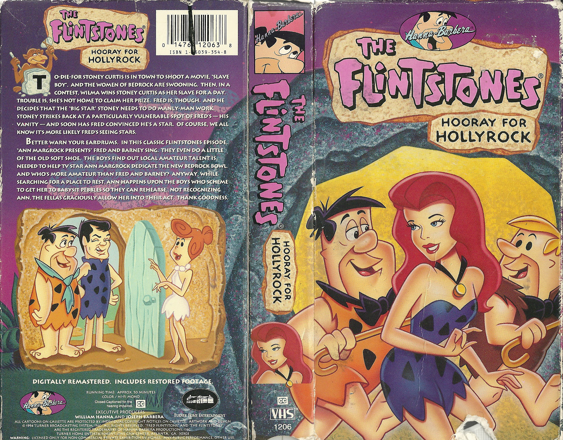 June 11 2011 VHS cover scan - click for high res version the flintstones : ...