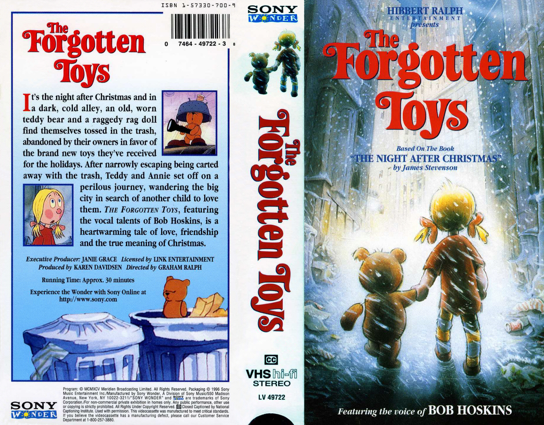 March 12 2011 VHS cover scan - click for high res version the forgotten toy...